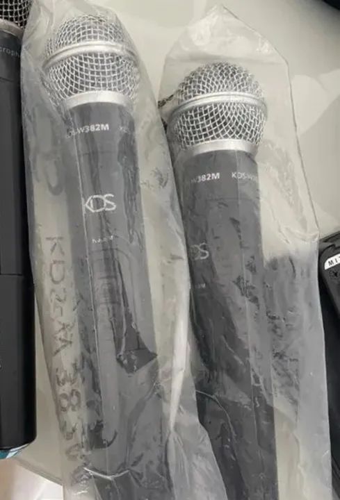 Kit de Microfone Sem Fio KDS 382M - Novíssimo! - Foto 2