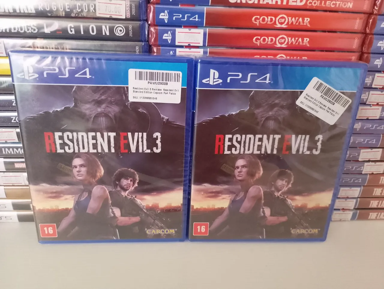 Resident Evil 3 PS4 - Novo lacrado