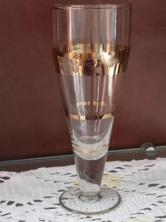 Taça antiga em Cristal  - Foto 5