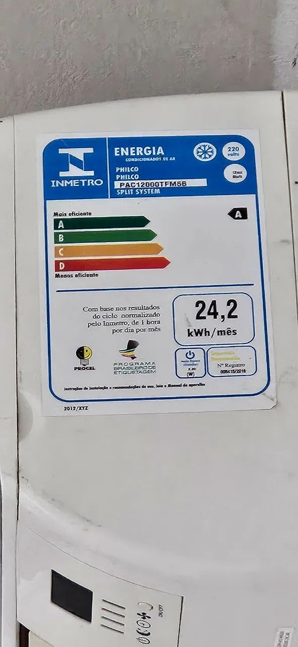 Ar condicionado 12.000 BTUs - Foto 2