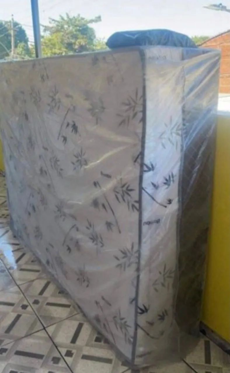 Cama box casal Mônaco espuma D26 - Mega oferta - Foto 3