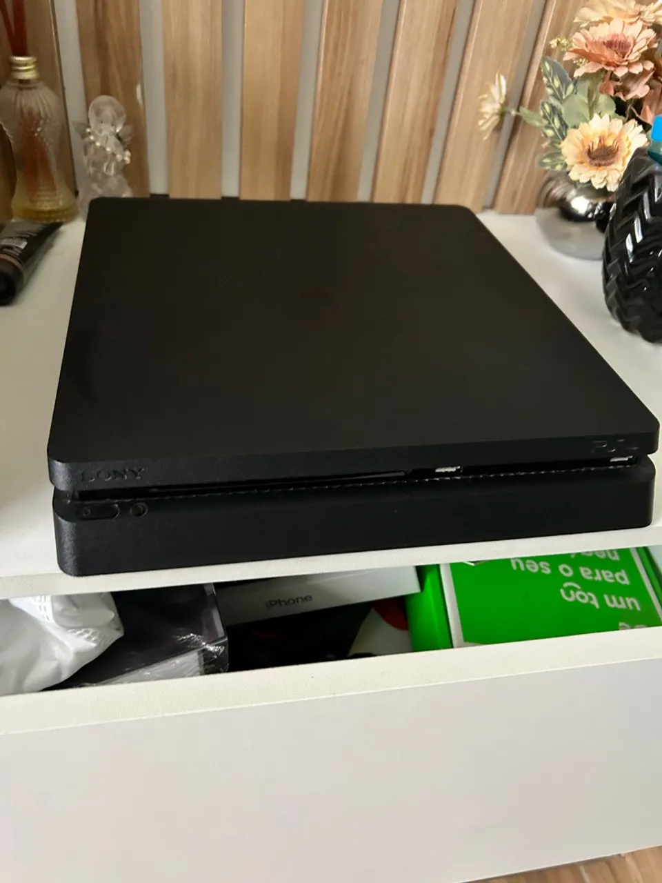 Ps4 slim 1 tb (parcelo c acréscimos da maquineta)