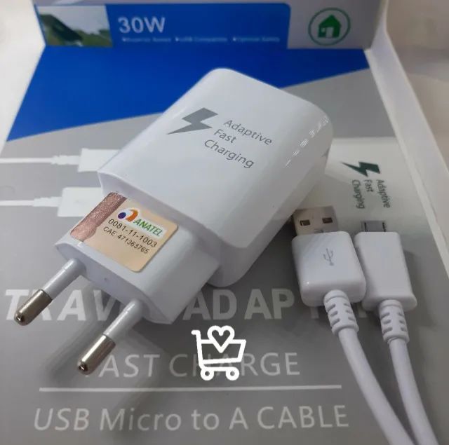 CARREGADOR SAMSUNG - ENTREGA GRATIS
