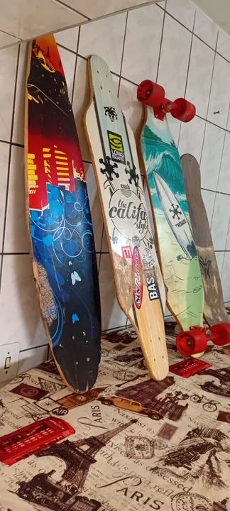 1 Skate Longboarde com  3 opções de shape - Foto 6