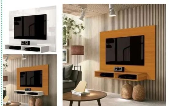 Painel branco/Cedro/off white 