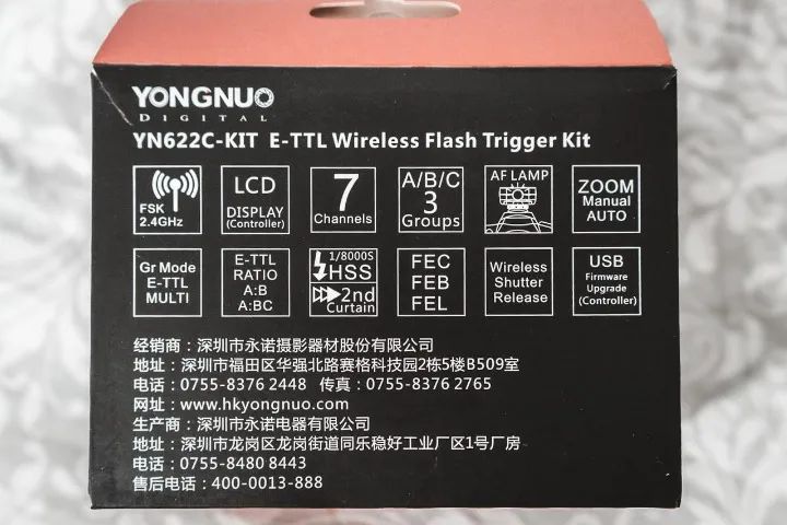 Disparador Yongnuo Yn622c-kit E-ttl Para Flash - Foto 3