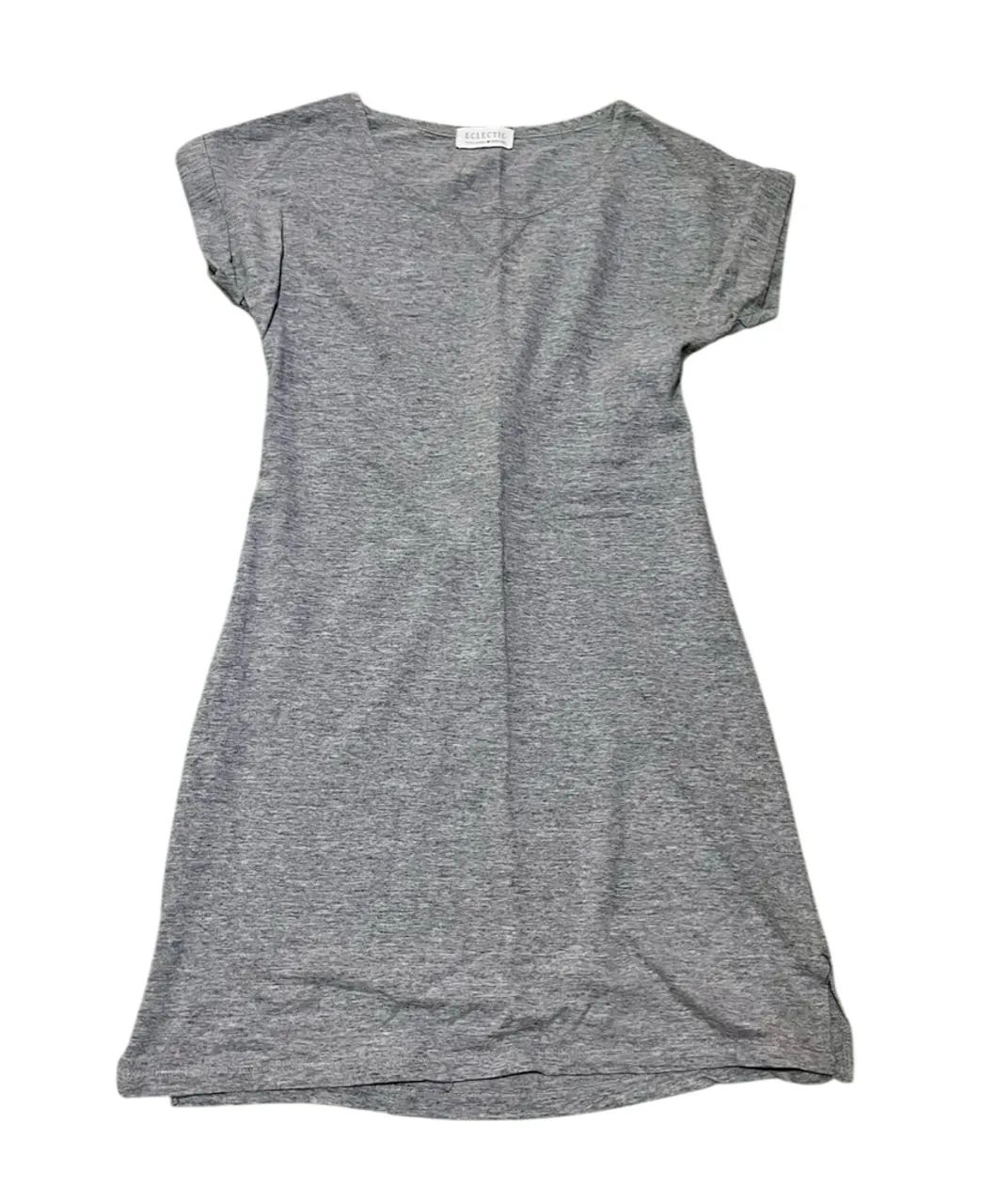 Vestido Ecletic cinza mescla - Foto 3