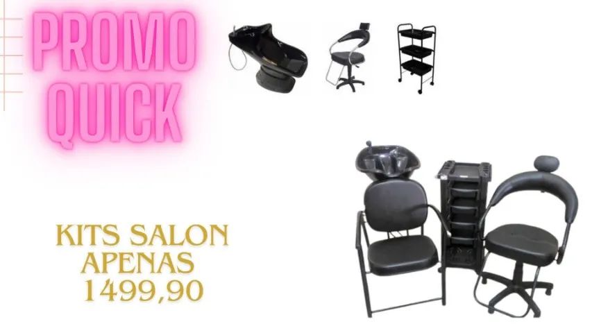 Poltrona Salão de Beleza - Cadeira Corte Barbearia - Cadeira de Barbeiro - Cadeira Cabelo - Foto 2