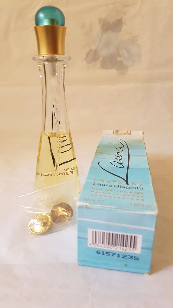 Laura Biagiotti Perfume e Brincos - Foto 3