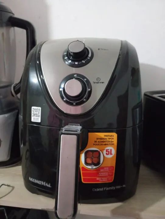 Air Fryer Mondial 5L - Novo