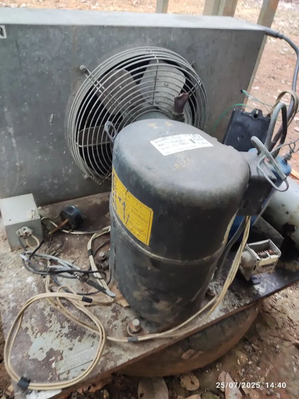 Unidade condensadora de refrigeração