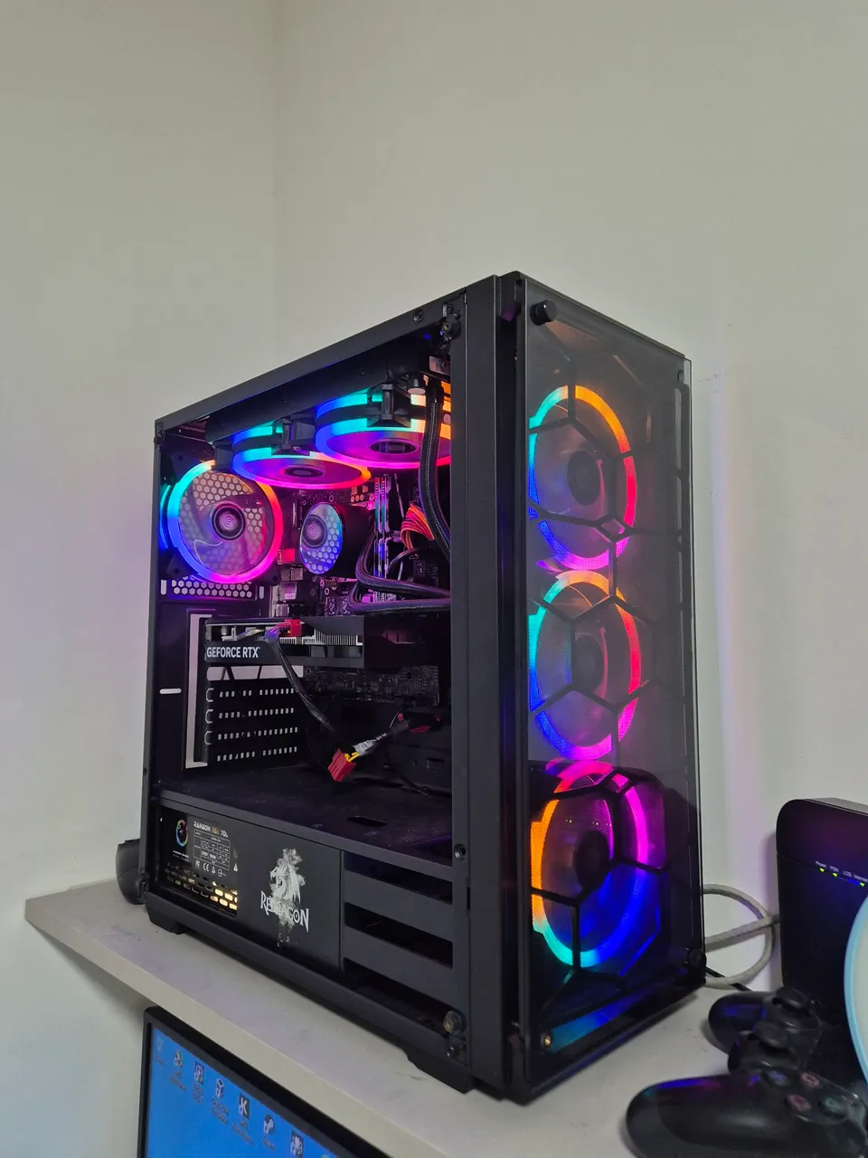 Pc Gamer RTX 4060 / i5 11400F / Ssd / Water Cooler