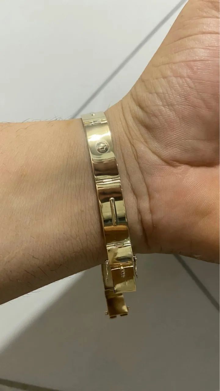 Bracelete OURO novo/grosso - Foto 2
