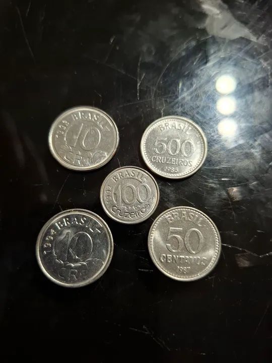 Moedas antigas do Brasil