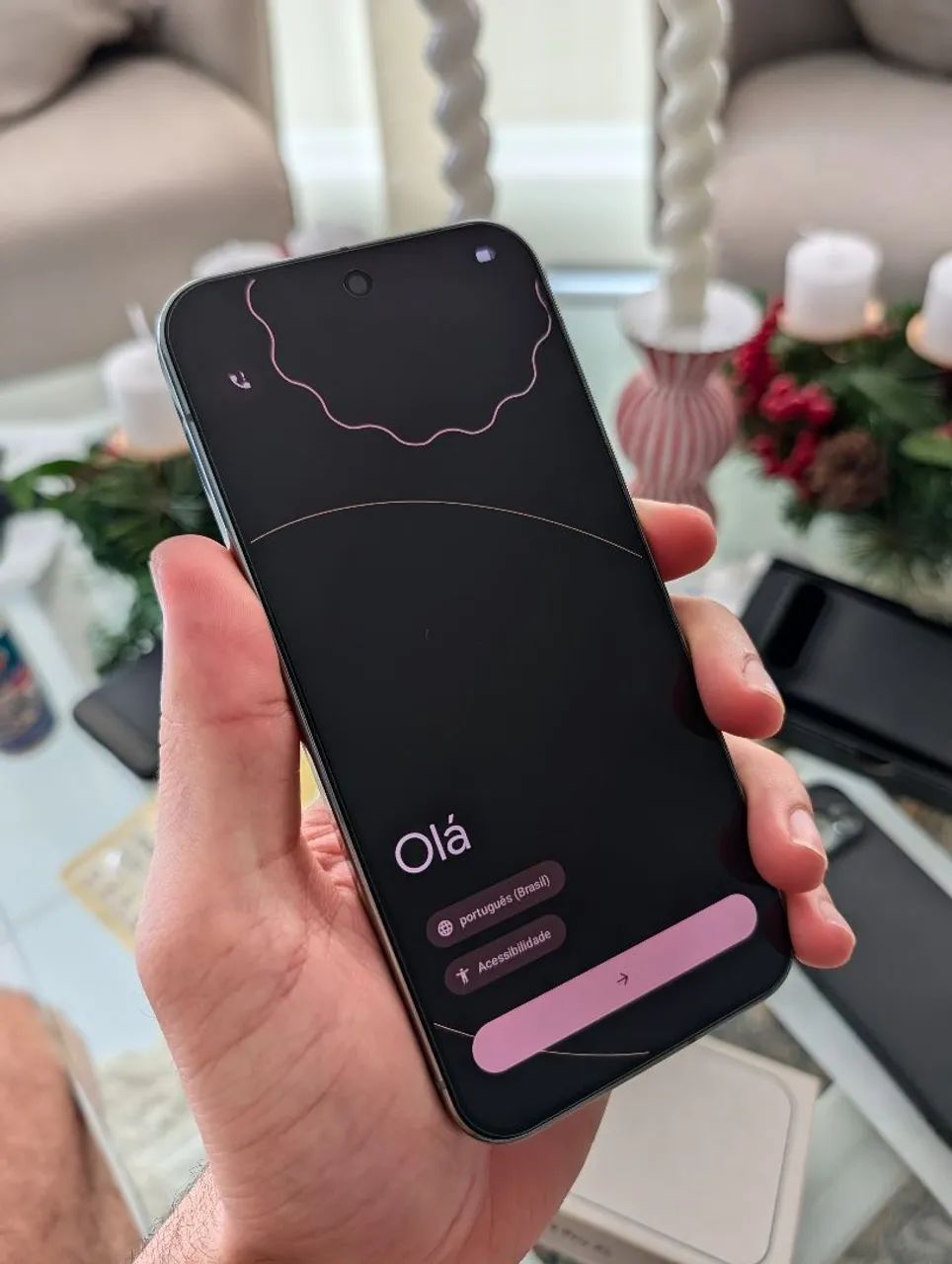 Celular - Google Pixel 9 Pro XL - Hazel - 256gb - Celulares e