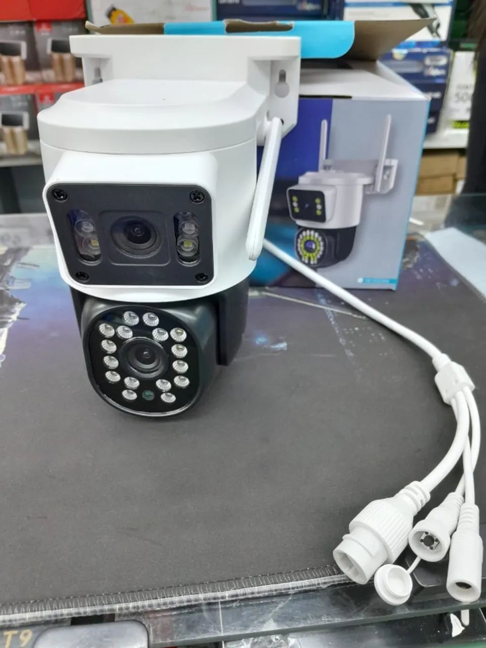  Câmera duas Lentes - a prova D'agua Wifi    - Foto 3