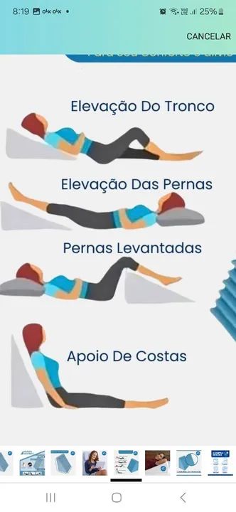 Encosto - Almofada Triangular de Apoio - Foto 5