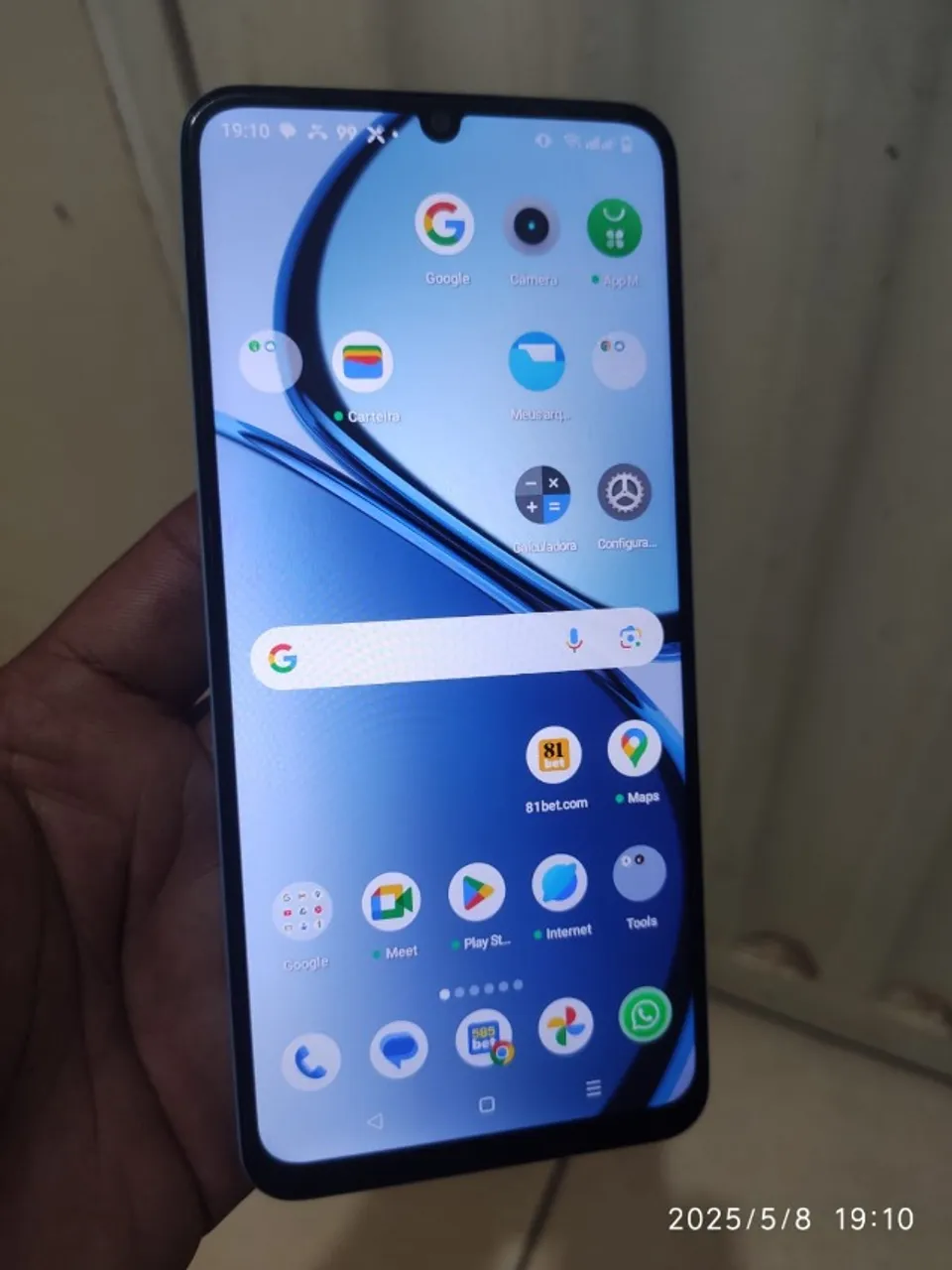 Vendo realme not 50 
