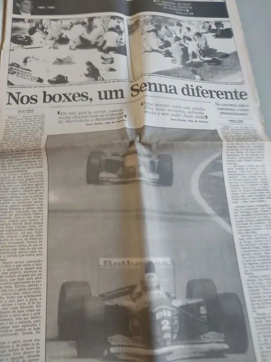 Caderno de Esportes Senna 1994. Edição Histórica.  - Foto 4