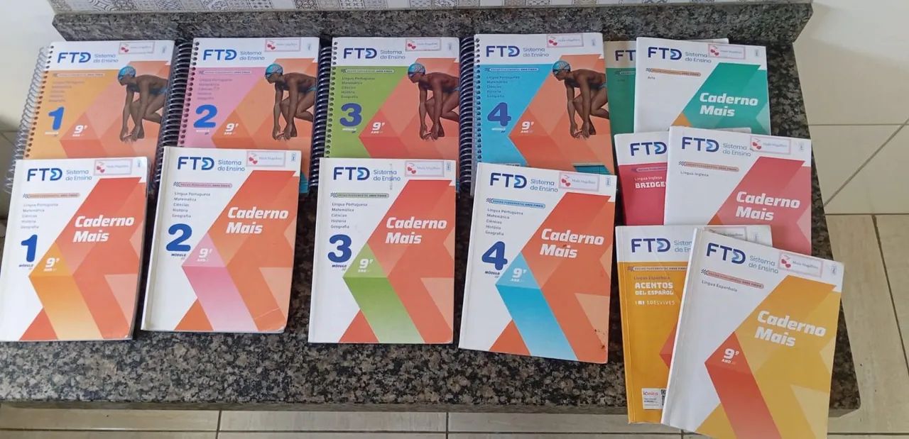 KIT DE LIVRO 9° ANO - FTD