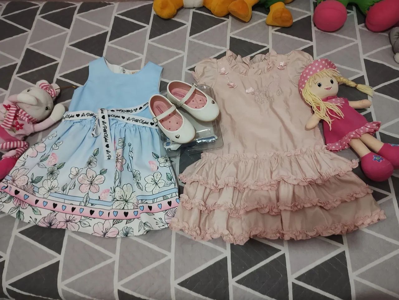 Lote roupinhas bebê menina Tam 18 meses a 3 anos 