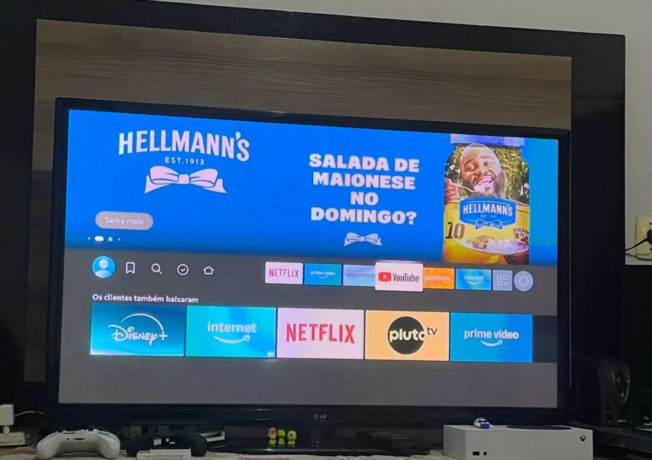 Fire TV Stick (Amazon) C/ 2 Controles - Funcionando perfeitamente  - Foto 2