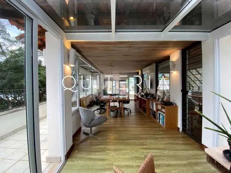 Excelente casa triplex com vista espetacular para a Lagoa, Cristo redentor e Dois Irmãos.  - Foto 4