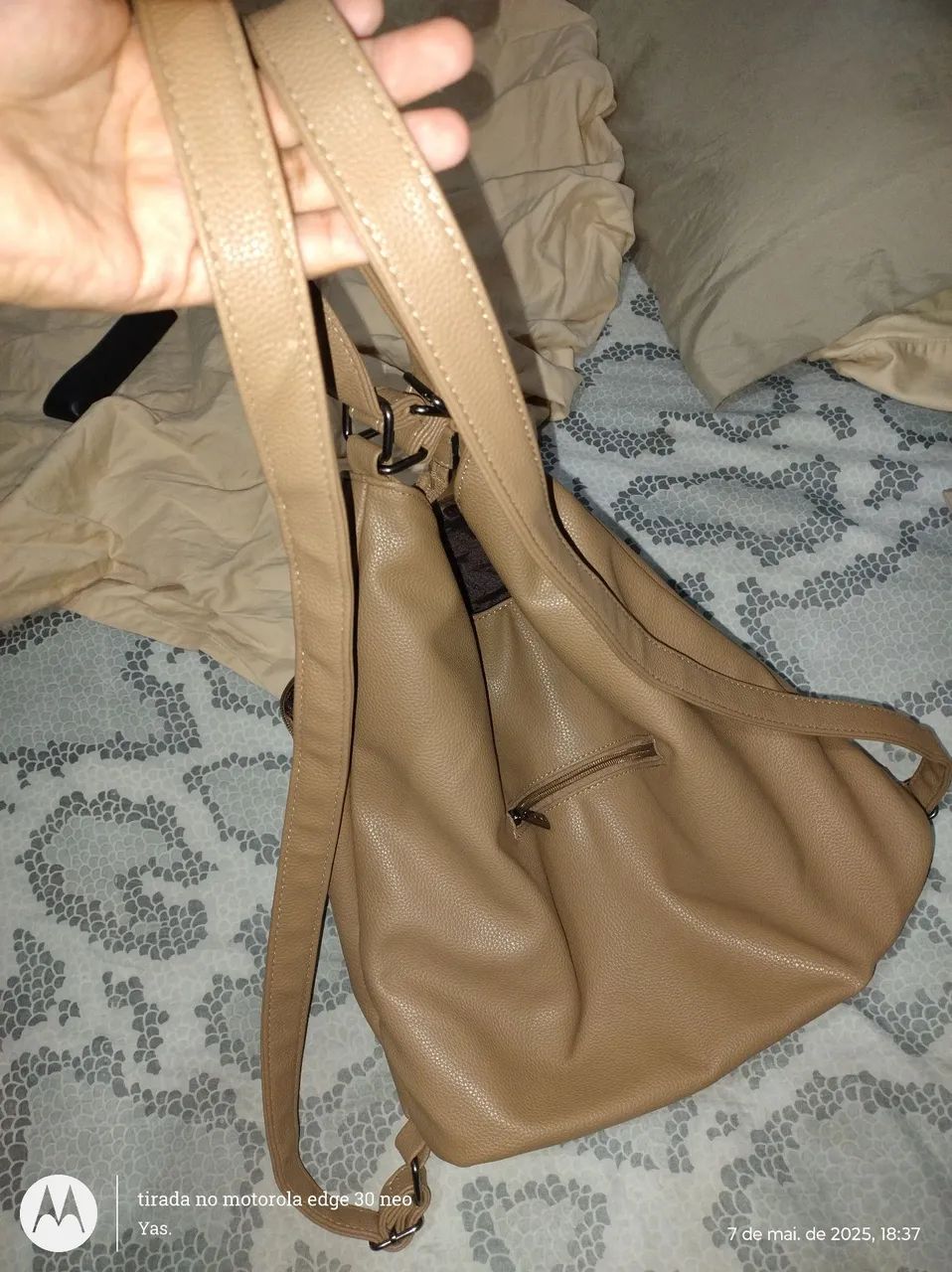 BOLSA MOCHILA COURINO - Foto 2