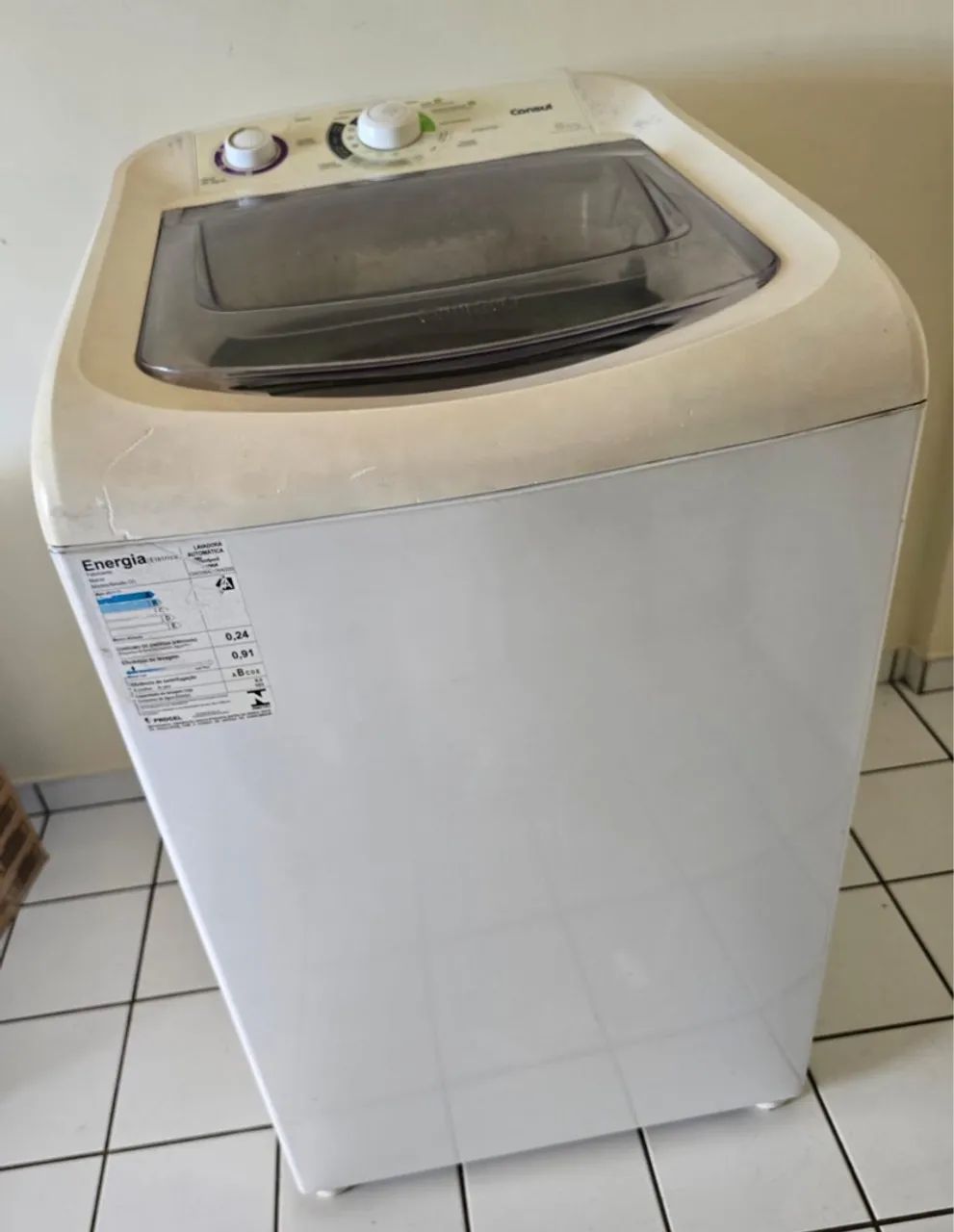 Máquina de lavar cônsul 8kg