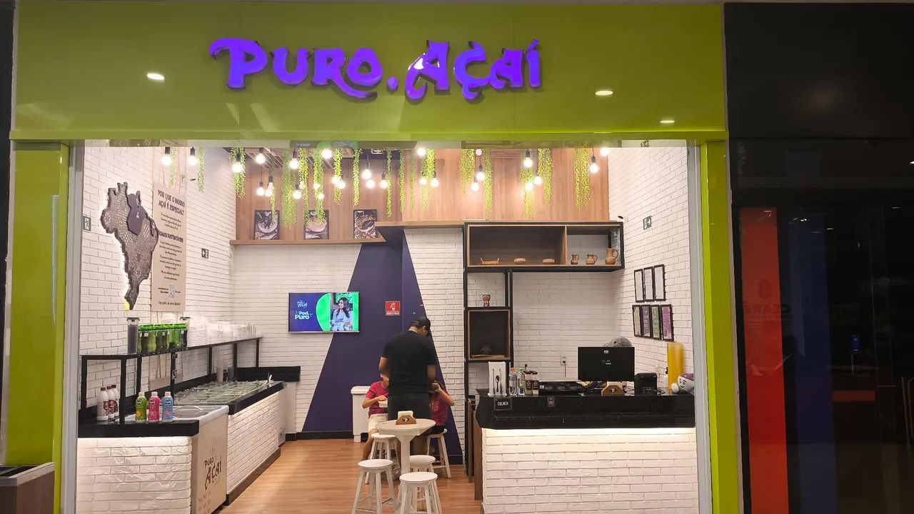 Franquia Puro Açaí em Shopping - Negócio Pronto para operar