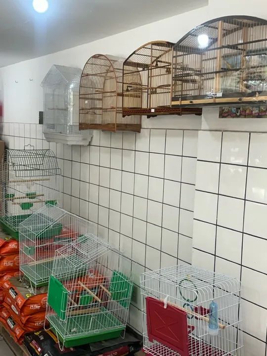 Gaiolas para pássaros - novas compre 1 leve 2 - Foto 5