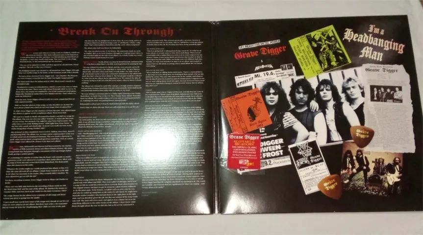 Grave Digger - Heavy Metal Breakdown - Vinil Duplo Red  - Foto 3