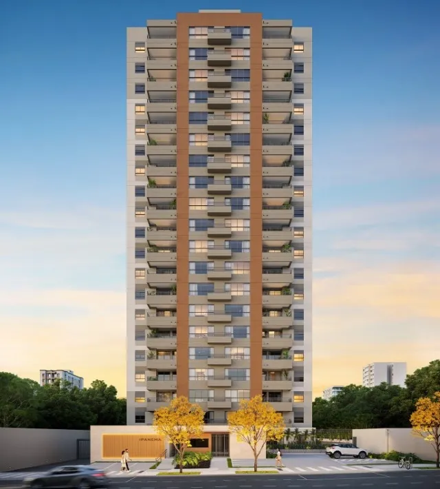 Apartamento de 67 m² com 2 dormitórios sendo 1 suíte