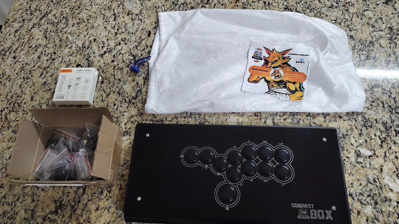 Hitbox 2nd Impact - Com botões Sanwa
