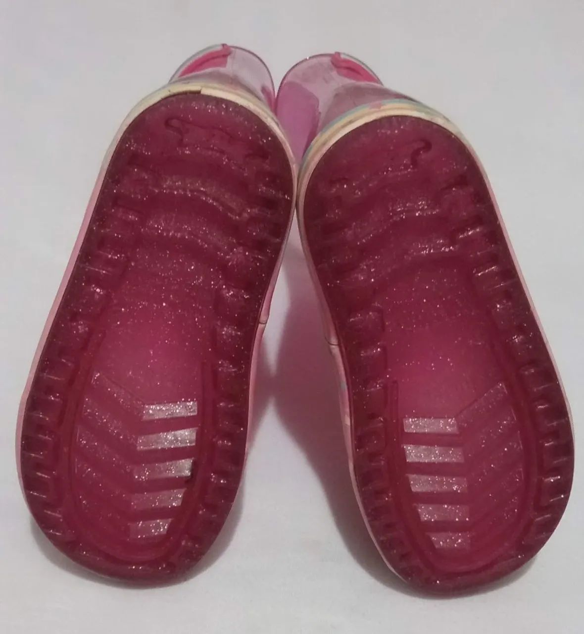 Botas de Chuva Rosa com Glitter 23/24 - Foto 5