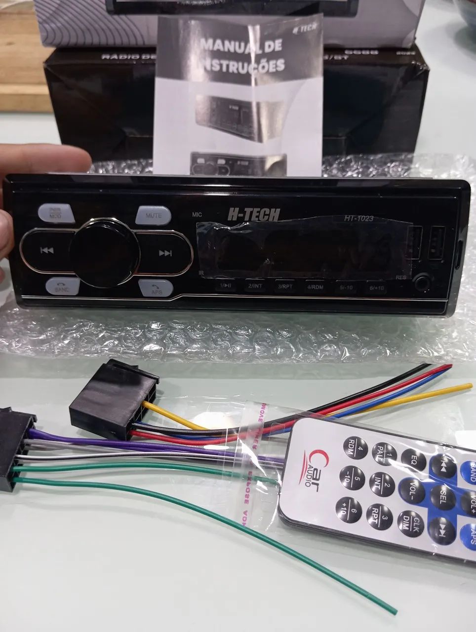 Som automotivo com bluetooth  - Foto 2