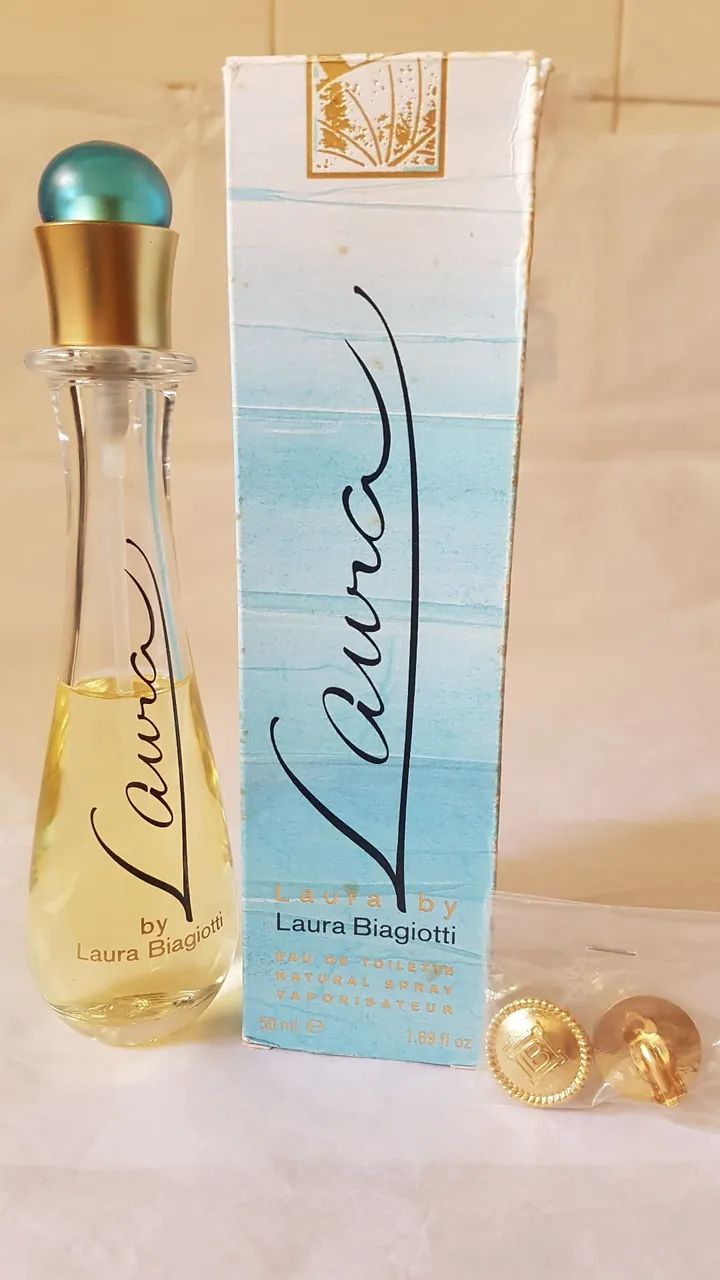 Laura Biagiotti Perfume e Brincos