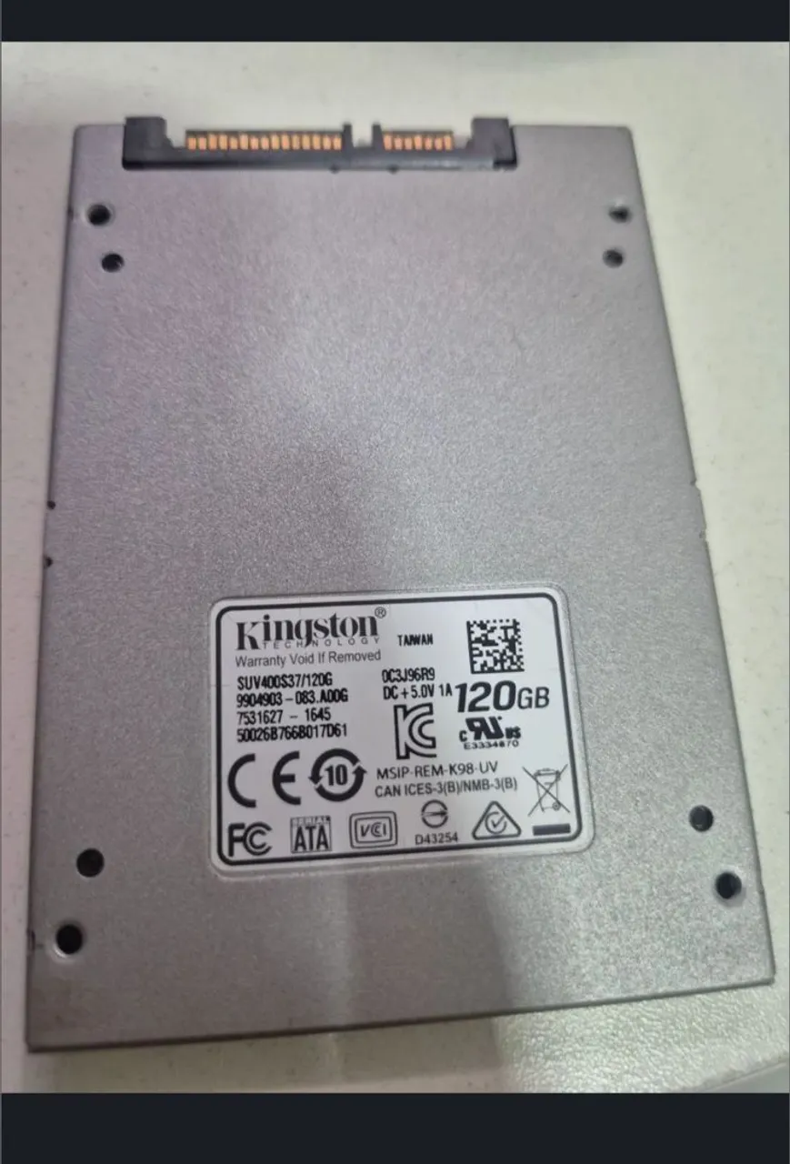 SSD Kingston 120GB