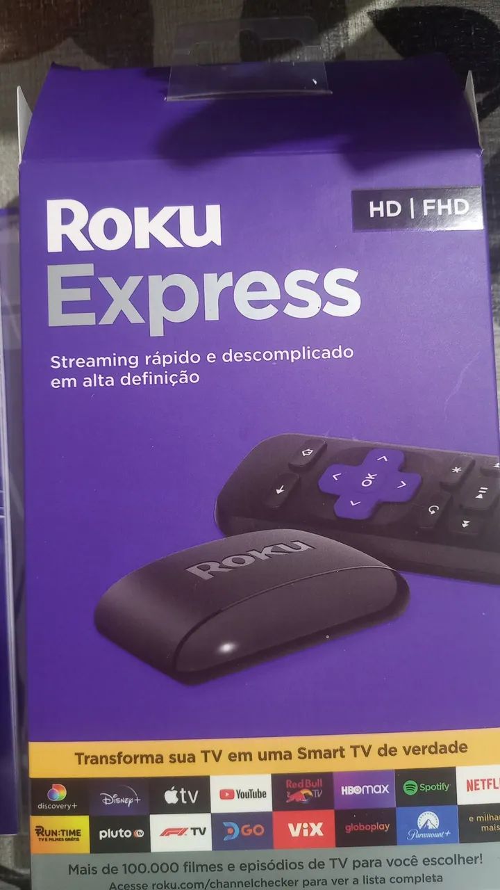 Roku Express Novo na Caixa - Foto 4