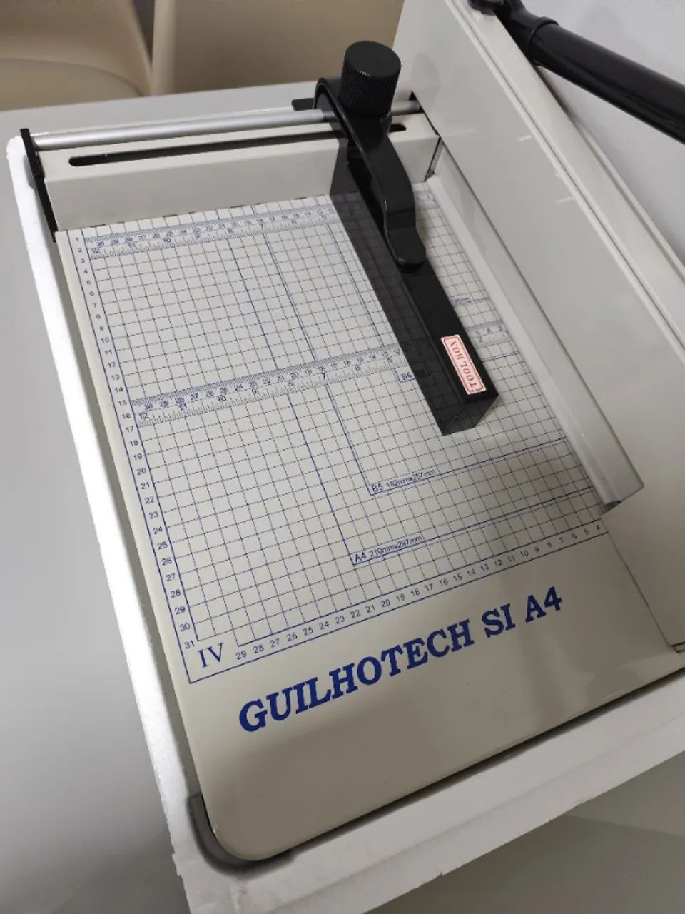 Guilhotina de Papel Semi Industrial A4 - Guilhotech - Foto 4