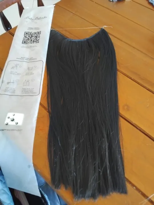Cabelo Bela Belinda aplique preto