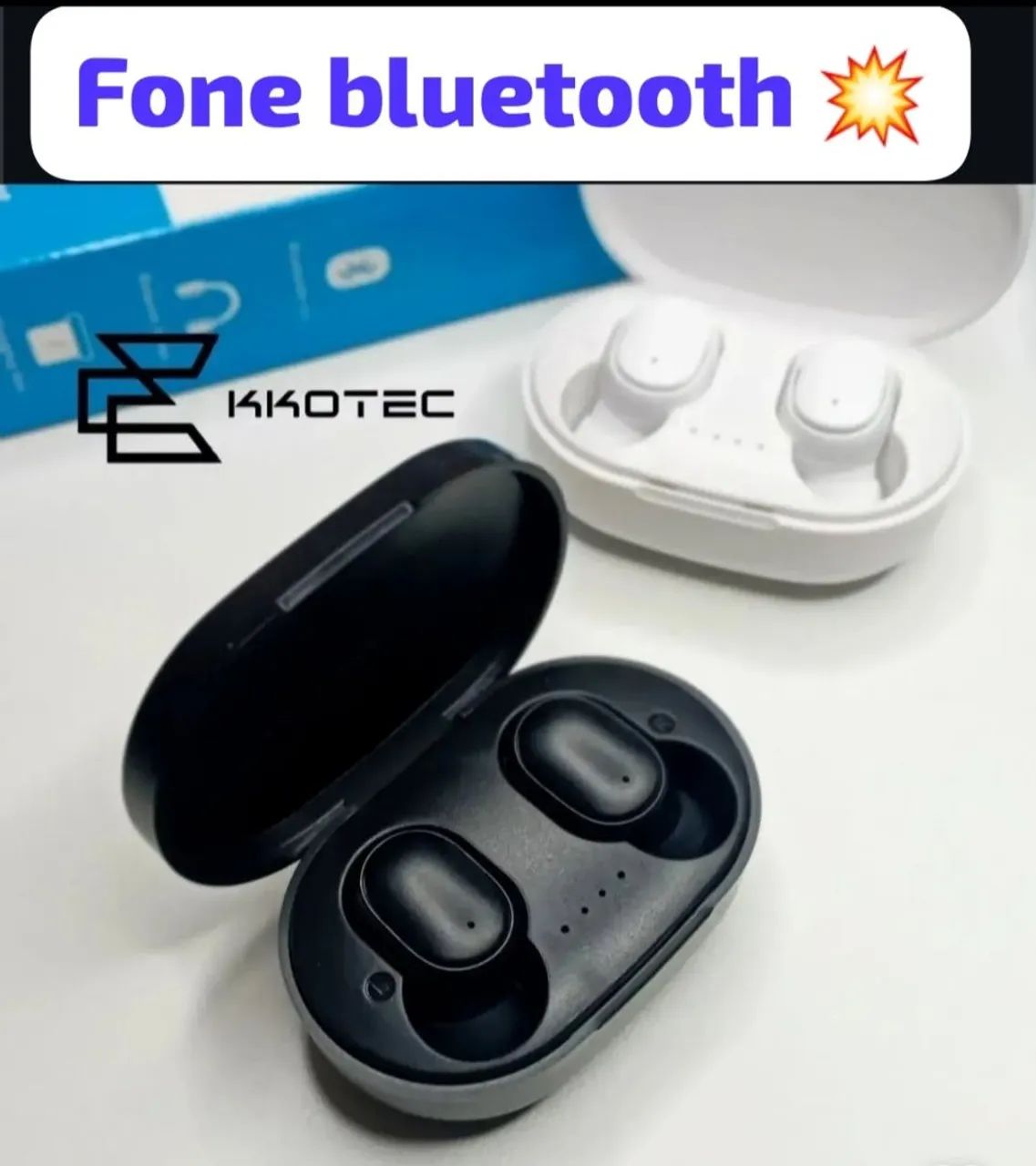 Fone bluetooth KKOTEC