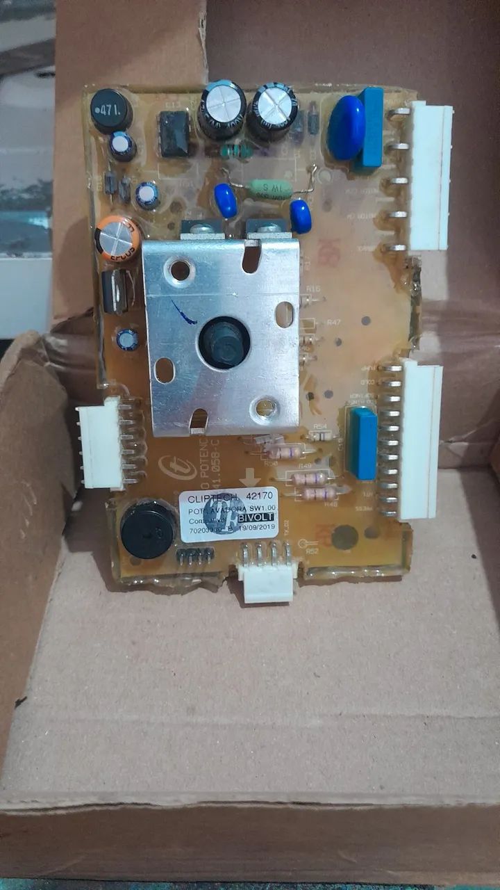 Placa fonte lavadora electrolux LTD15  *) - Foto 4