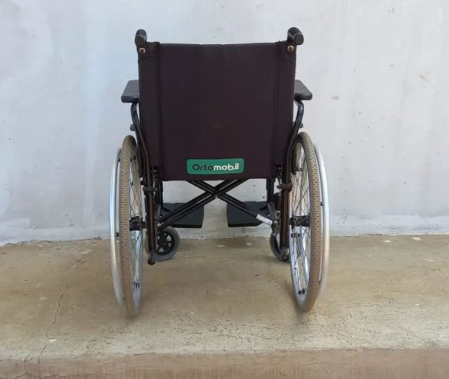 Cadeira de Rodas Orto Mobil - Seminova - Foto 4