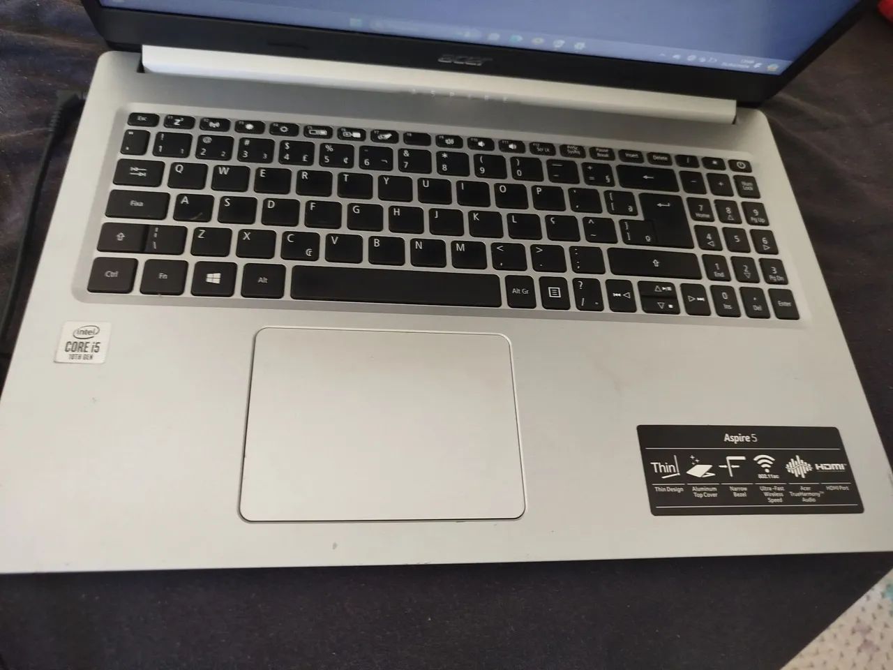 Vendo notebook Acer Aspire i5. em bom estado, ideal para estudar, trabalhar, jogar - Foto 2