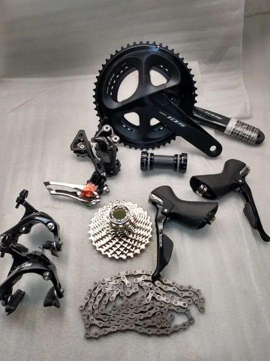 Grupo De Componentes Shimano 105 - 8 peçasgrupo - Foto 2