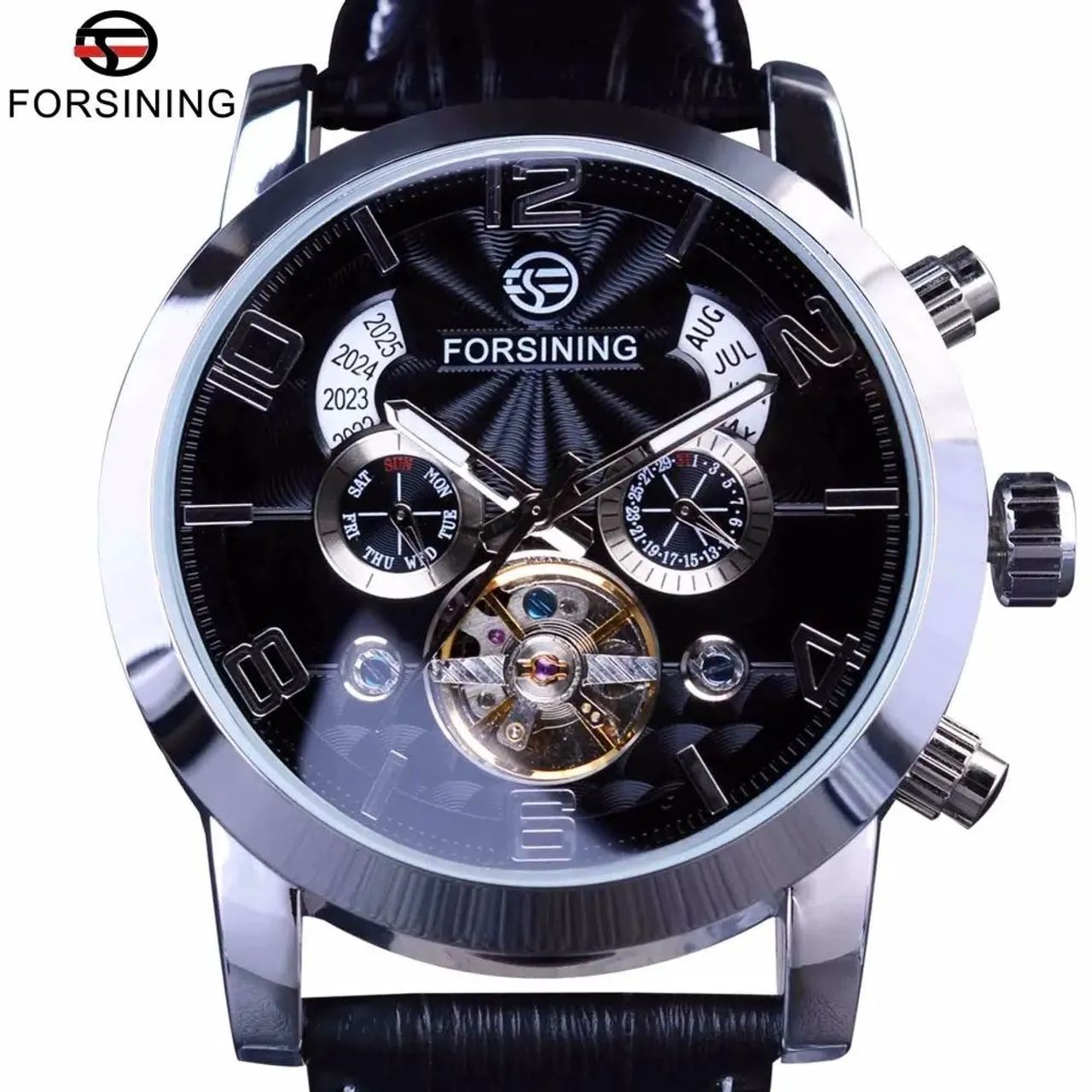 Relógios Tourbillion Display Design Mecânico Automático