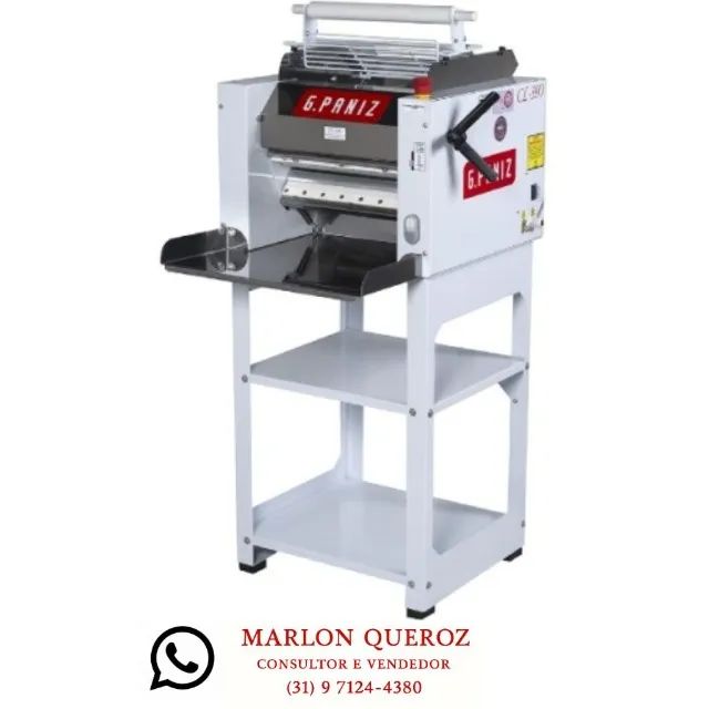 Cilindro de Massas G.Paniz Bandeja Em Aço Inox Bivolt Novo