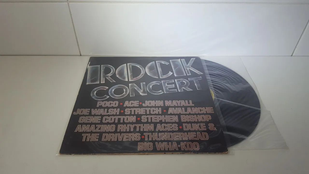 Disco de Vinil Rock Concert - Coletânea - Foto 2