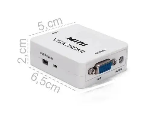 VGA to HDMI Adapter with Audio P2 for Projector, Monitor, TV, PC64617710237442124